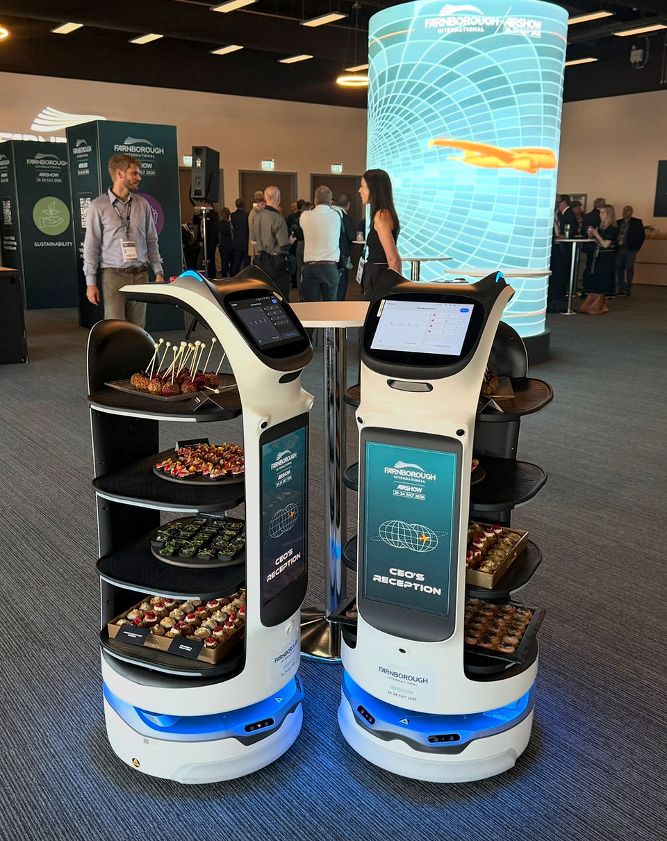 Advertising & Catering Robot For Hire in London