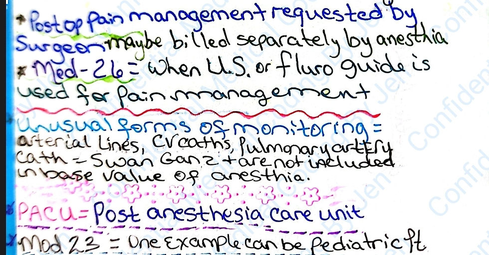 Thumbnail: Anesthesia CPT Section with Examples, AKA, and Notes 32 Pages Instant