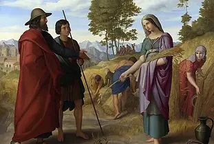 ruth in boaz field.webp