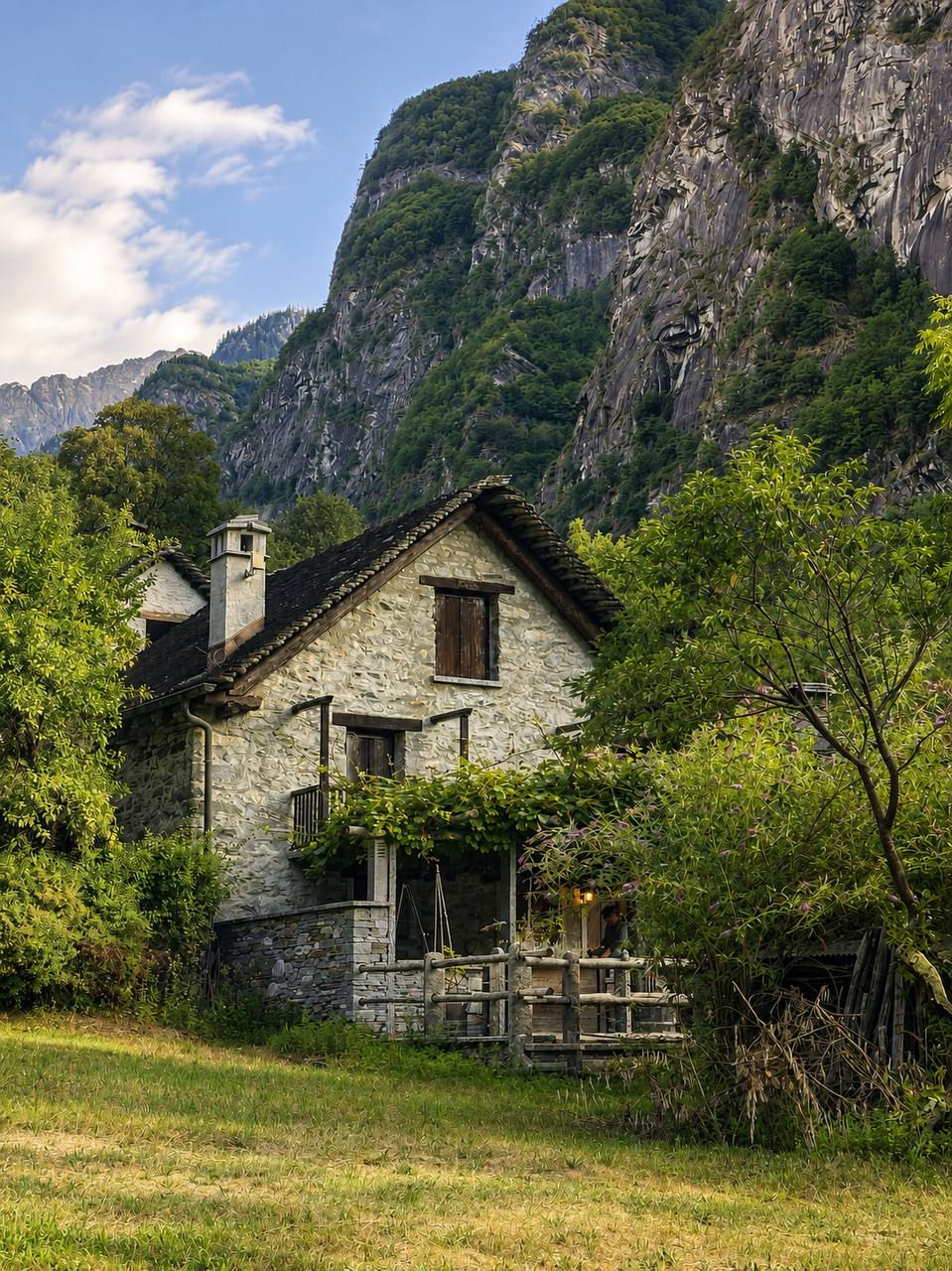 Solforo Rustico am ruhigen Dorfrand von Foroglio