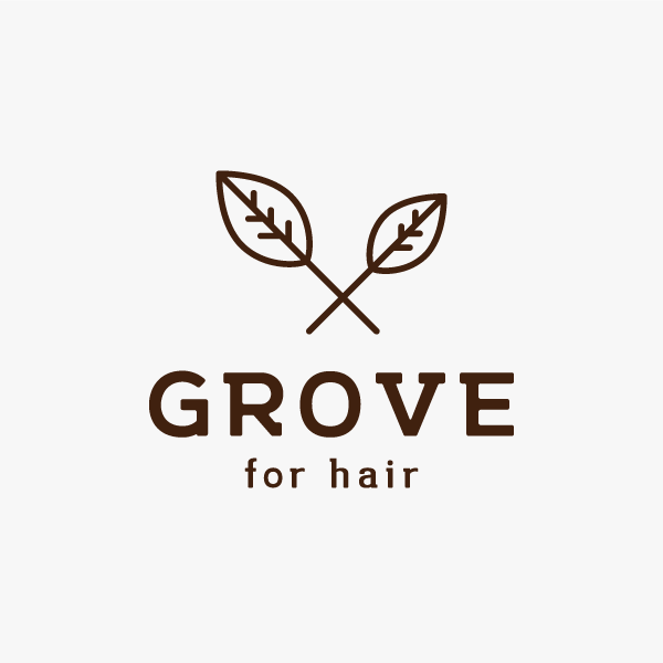 ロゴマークデザイン「GROVE for hair」様
