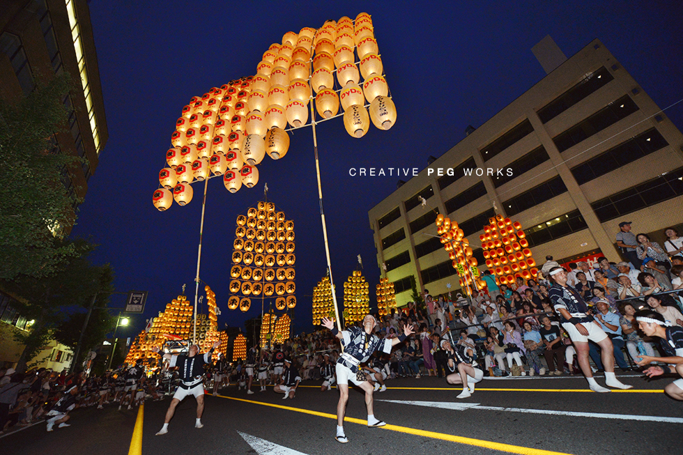 記録写真撮影「駅東竿燈会2014」