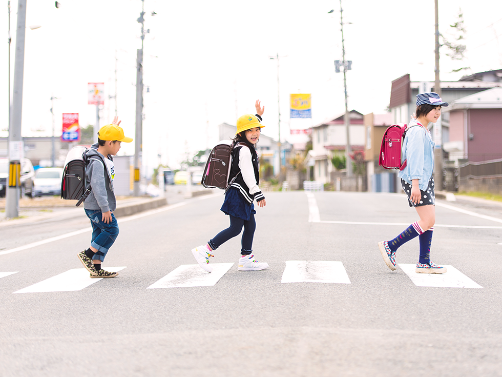 太田家のご入学写真。