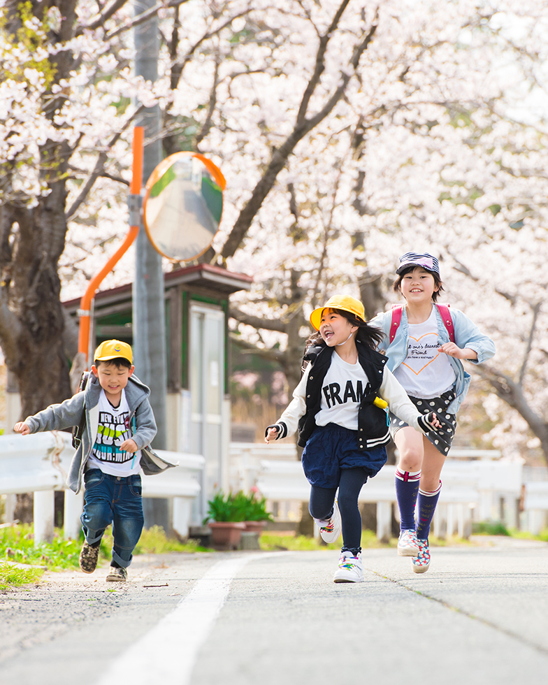 太田家のご入学写真。