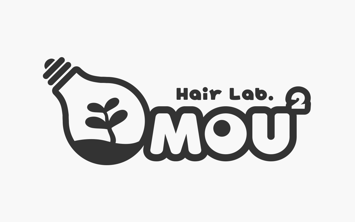 ロゴマークデザイン「Hair Lab. MOU2」様