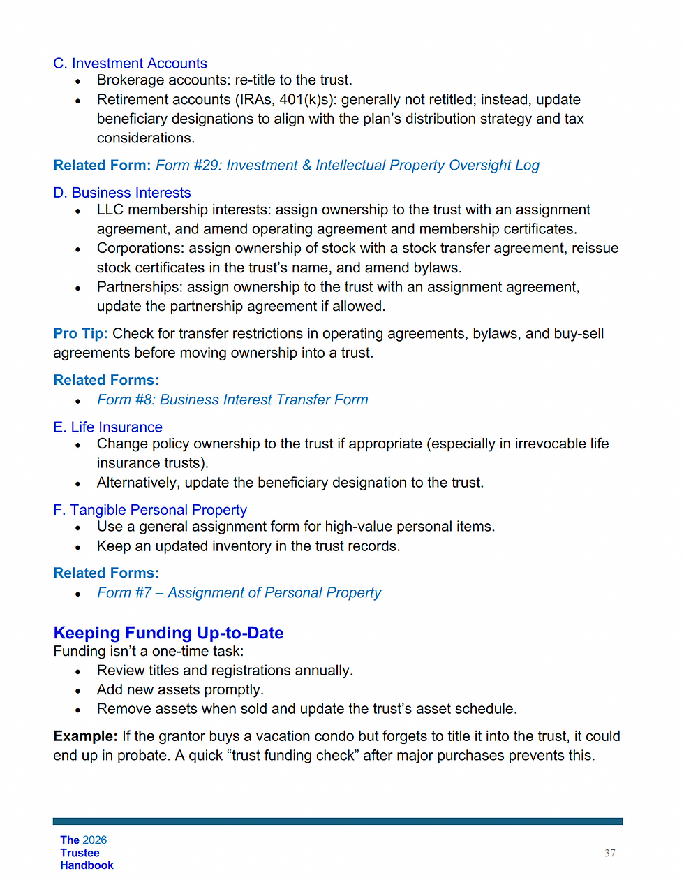Thumbnail: The Trustee Handbook (2026 Edition)