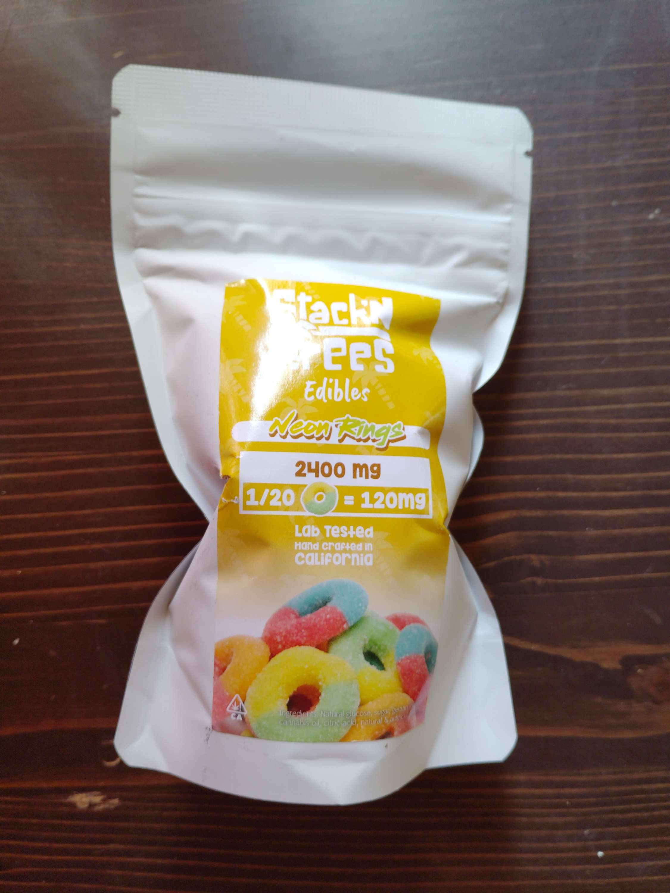 Stack N Trees Neon Rings 2400MG