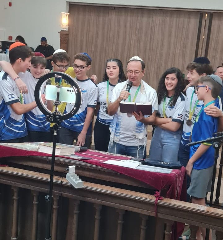 Entrega de Medalhas aos representantes da SIB no 5º Jogos Macabeus Escolares de 2026