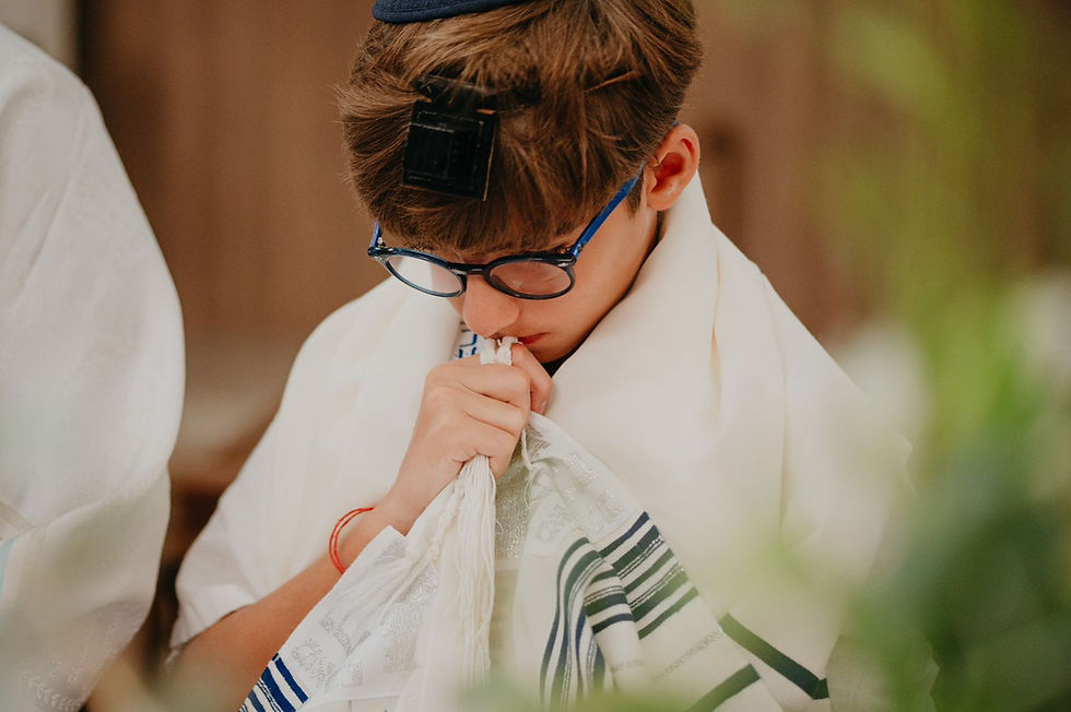 Lucas Schnitman celebra seu Bar Mitzvá