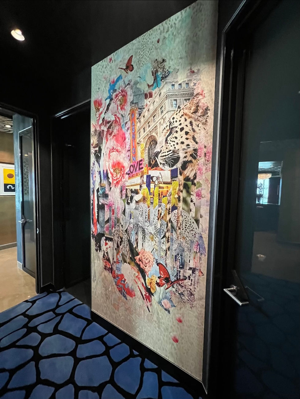 Roberto Cavalli Mural