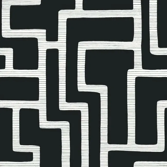 Graphic Polyomino Wallpaper