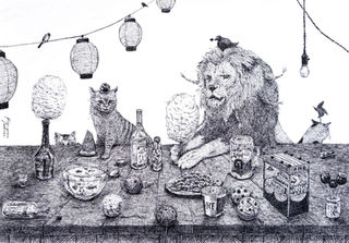 Okigasazuhan STORE | オリジナル動物ペン画の制作販売 nib pen artist
