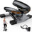 Thumbnail: Sportsroyals Stair Stepper for Exercises-Twist Stepper with Resistance Bands an