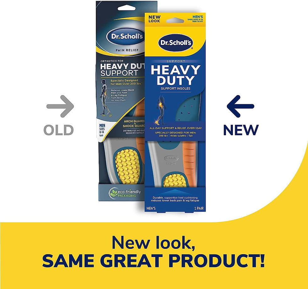 Miniaturbild: Dr. Scholl's Heavy Duty Support Insoles, Men, 1 Pair, Trim to Fit