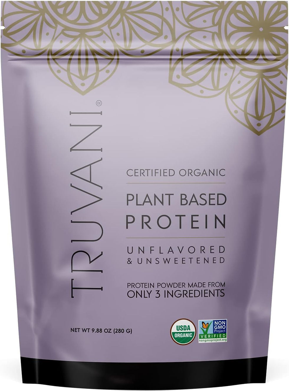Thumbnail: Truvani Organic Vegan Protein Powder, Organic Pea Protein Powder, Vegan, Non GM