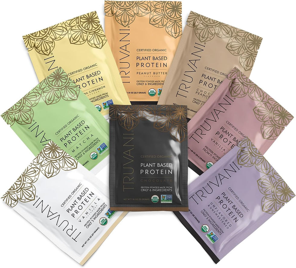縮圖：Truvani Organic Vegan Protein Powder, Organic Pea Protein Powder, Vegan, Non GM
