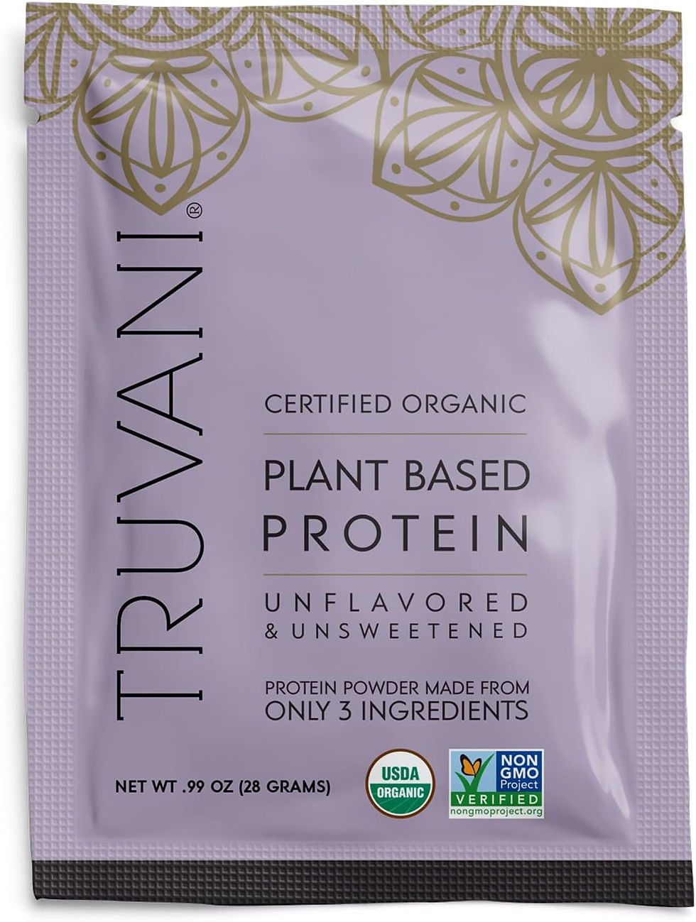 Thumbnail: Truvani Organic Vegan Protein Powder, Organic Pea Protein Powder, Vegan, Non GM