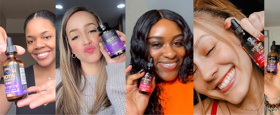 Thumbnail: Biotin | Collagen | Keratin | Hyaluronic Acid - Hair Growth Support Pills, 2500