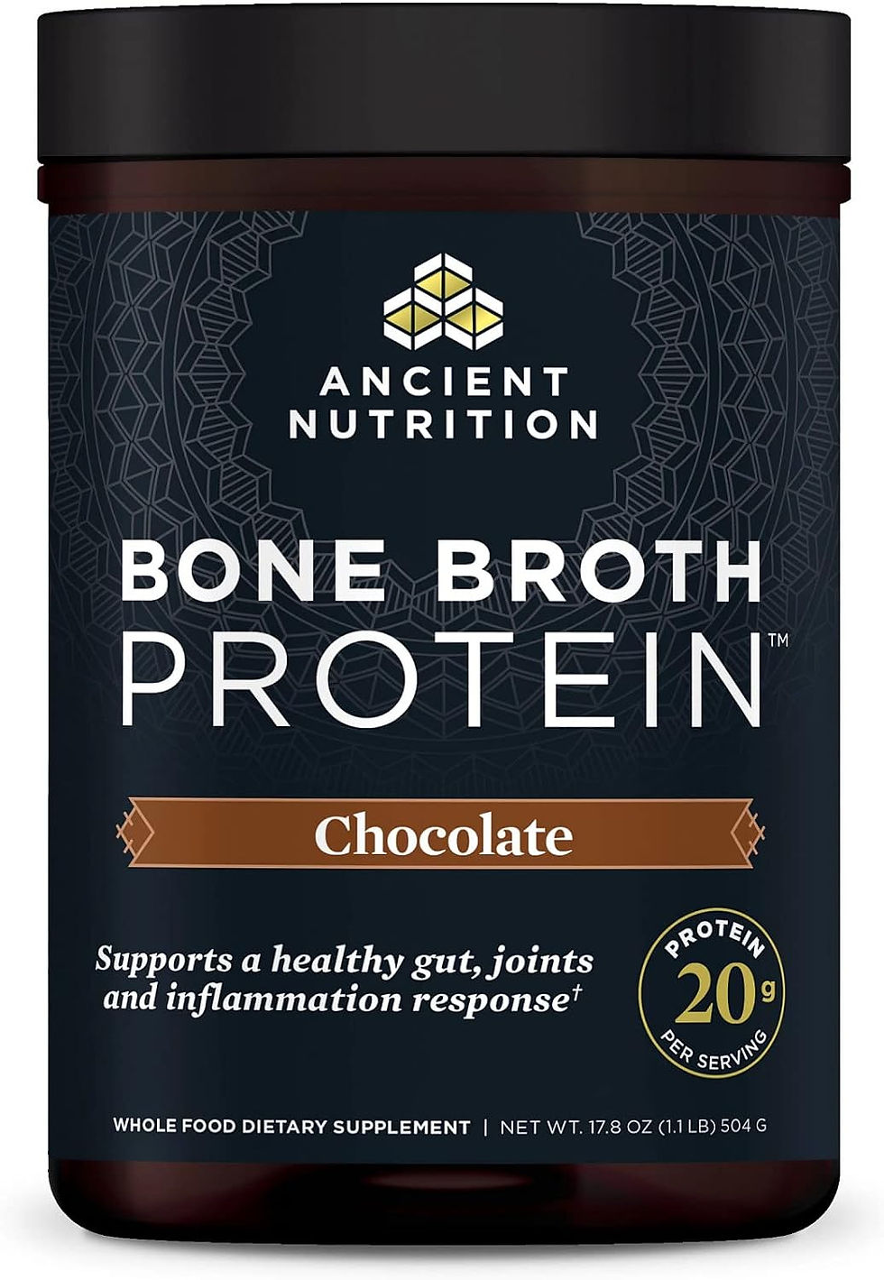 Thumbnail: Ancient Nutrition Protein Powder Made from Real Chicken and Beef Bone Broth, Va