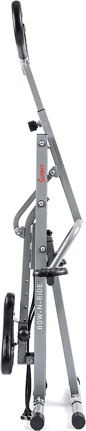 Miniatura: Sunny Health & Fitness Squat Assist Row-N-Ride® Trainer for Glutes Workout
