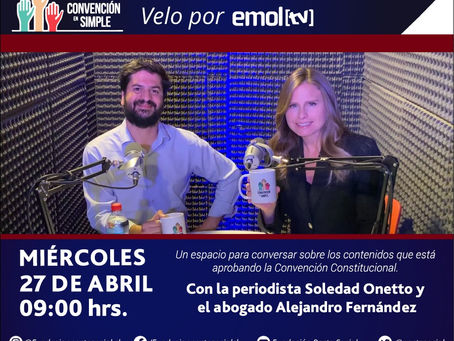 La āConvención en simpleā debuta en Emol TV