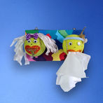 Atelier créatif ludique, surcyclage enfant rigolo