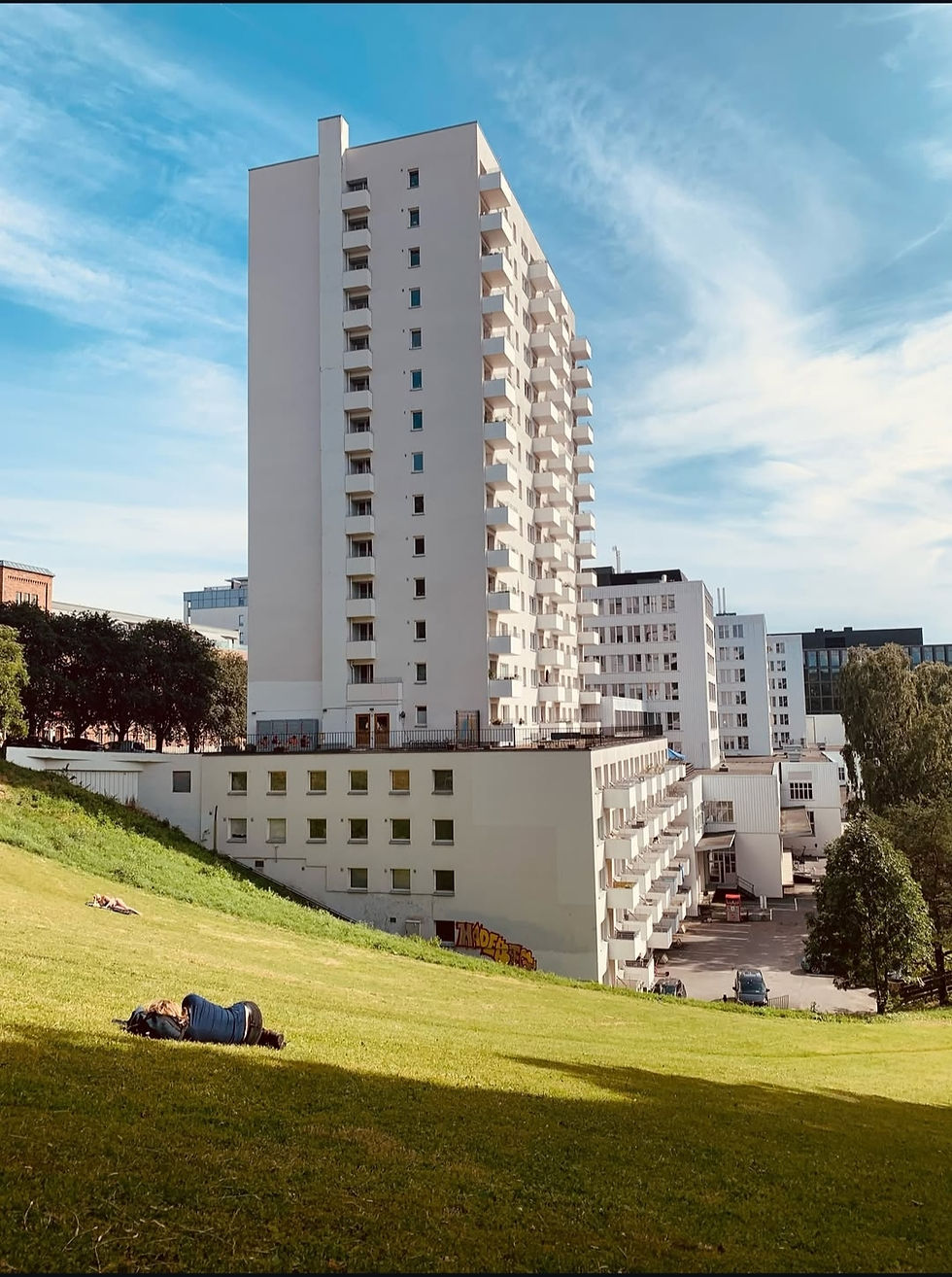 Oslo, dans le quartier de Grünerløkka. Photographie de Hélène Gaudy.