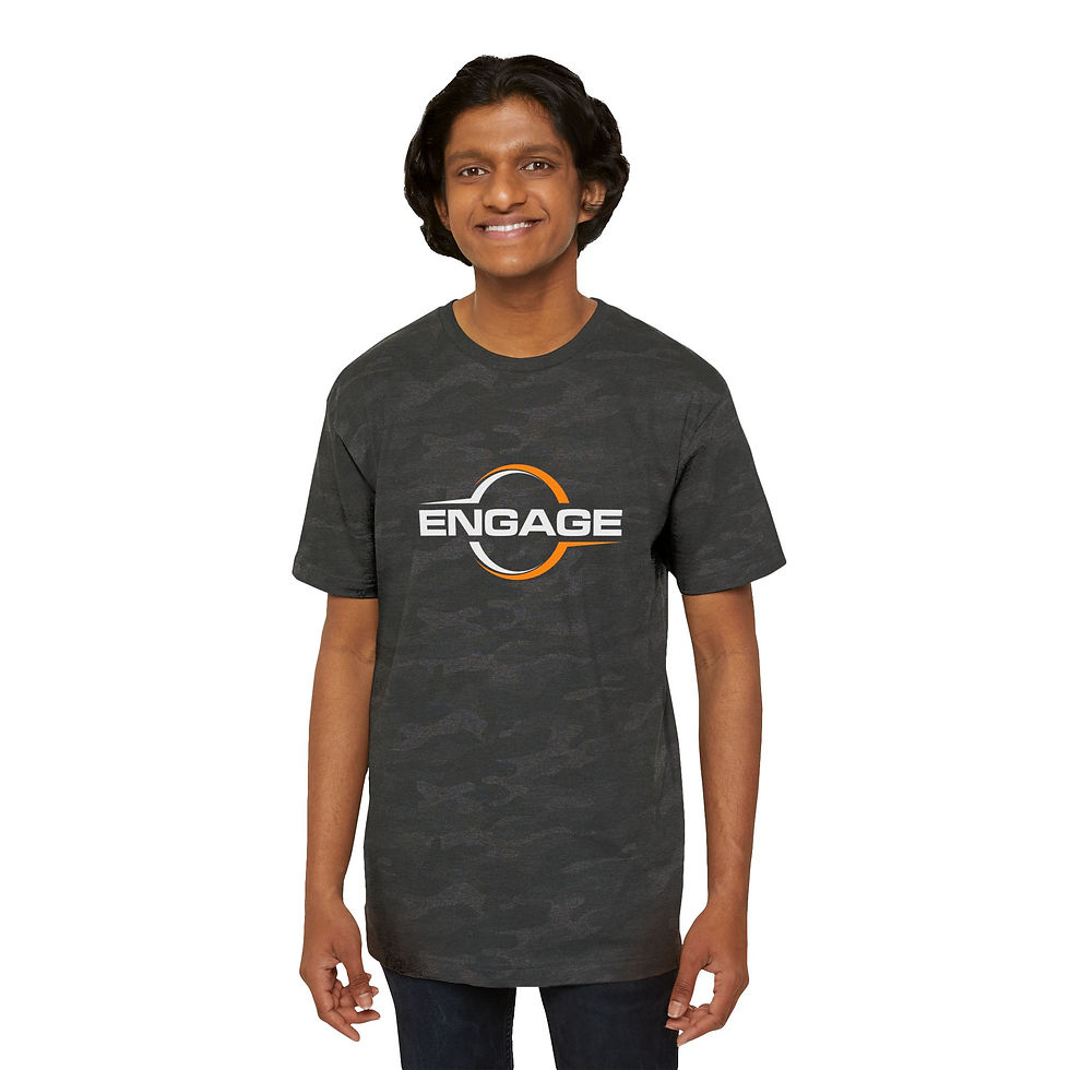 Thumbnail: Men's Camo Tee - ENGAGE | Getting Better Is The Only Option