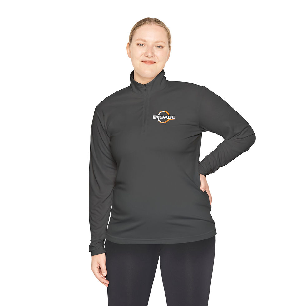 Thumbnail: Unisex Quarter-Zip Pullover