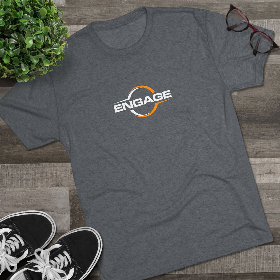 Thumbnail: Unisex Tri-Blend Crew Tee
