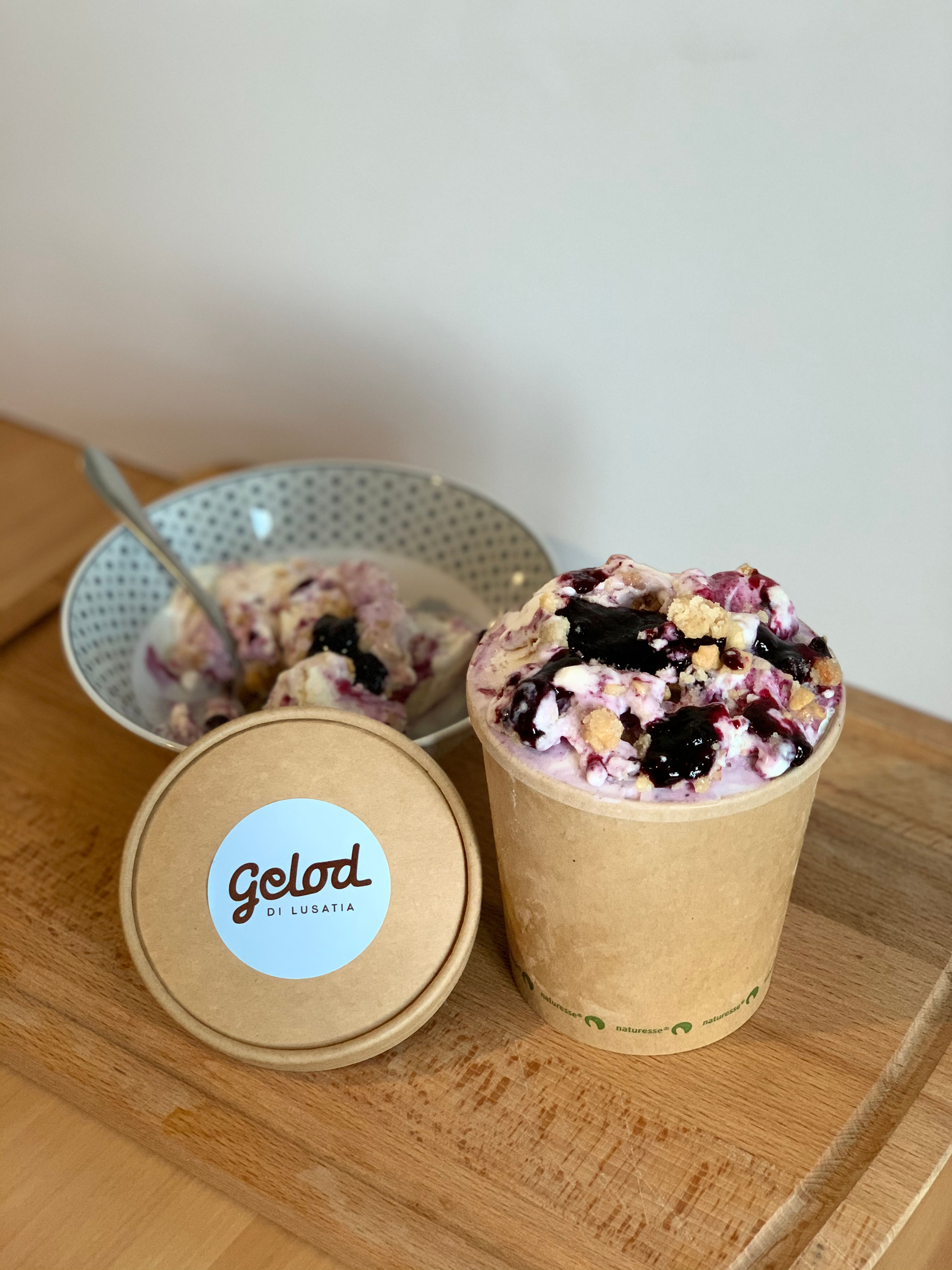 BLAUBÄR-CHEESSE - BECHER 480 ML