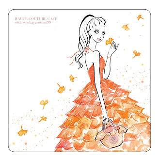 HAUTE COUTURE CAFE Novelty Illustrations