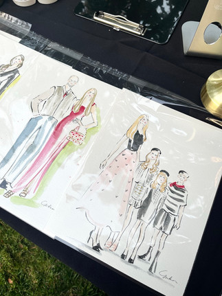 Los Angeles Fashion Live Sketch Artist, Illustrator