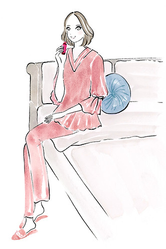 FANCL Magazine Illustrations