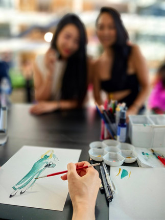 Los Angeles Fashion Live Sketch Artist, Illustrator