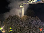Gartenhüttenbrand in Hart bei Graz