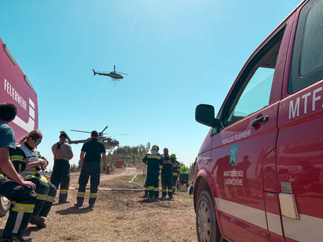 Waldbrand Eisbach-Rein