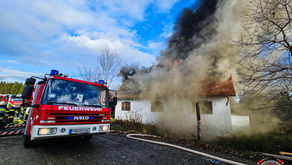 Wohnhausbrand in Langegg