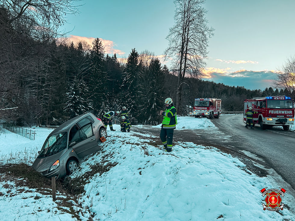 Verkehrsunfall mit verletzter Person