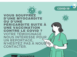 Effets secondaires suite à la vaccination recours en justice et appel à témoin