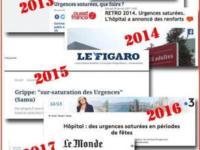 Depuis 10 ans les hôpitaux sont saturés à cause de... la grippe