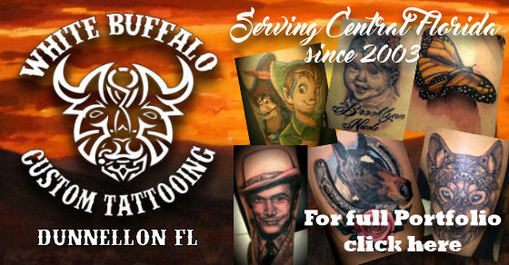 White Buffalo Custom Tattoos