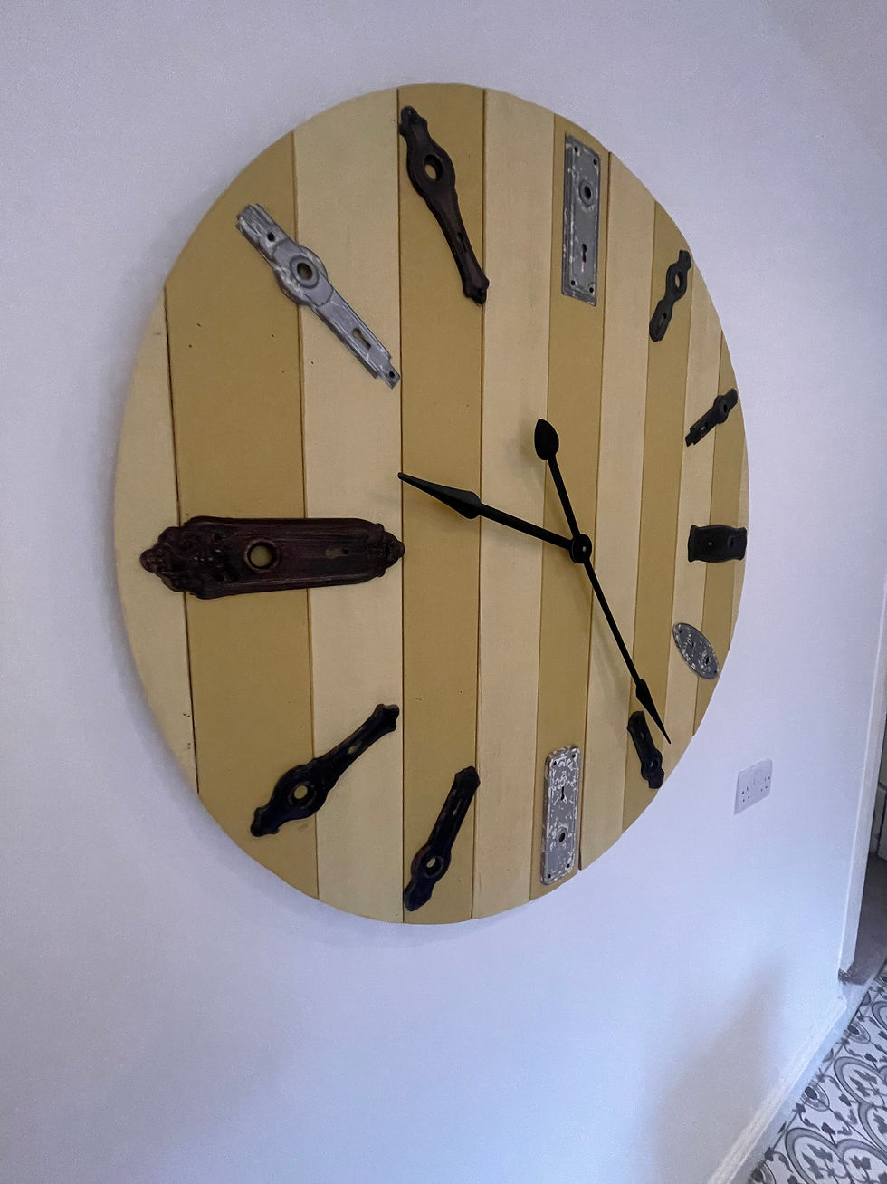 Rustic Clock Commission Piece