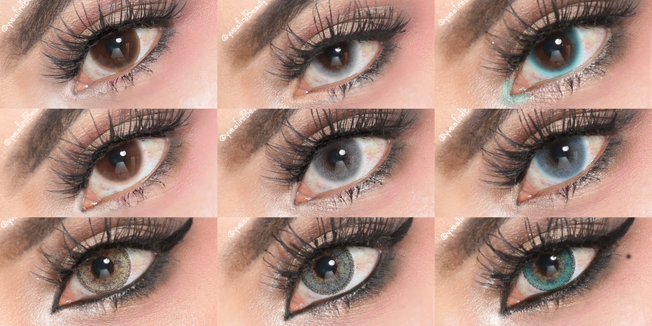 How to find lenses that appear bright, yet natural for Dark EYES | yvesfirdlens.com