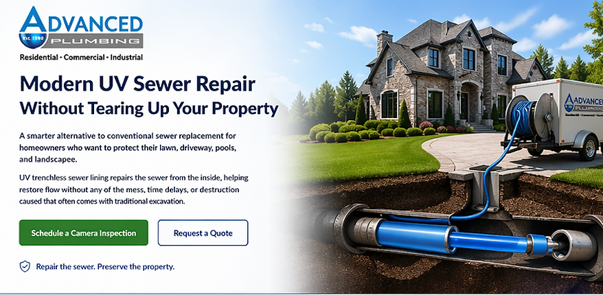 UV Sewer Repair
