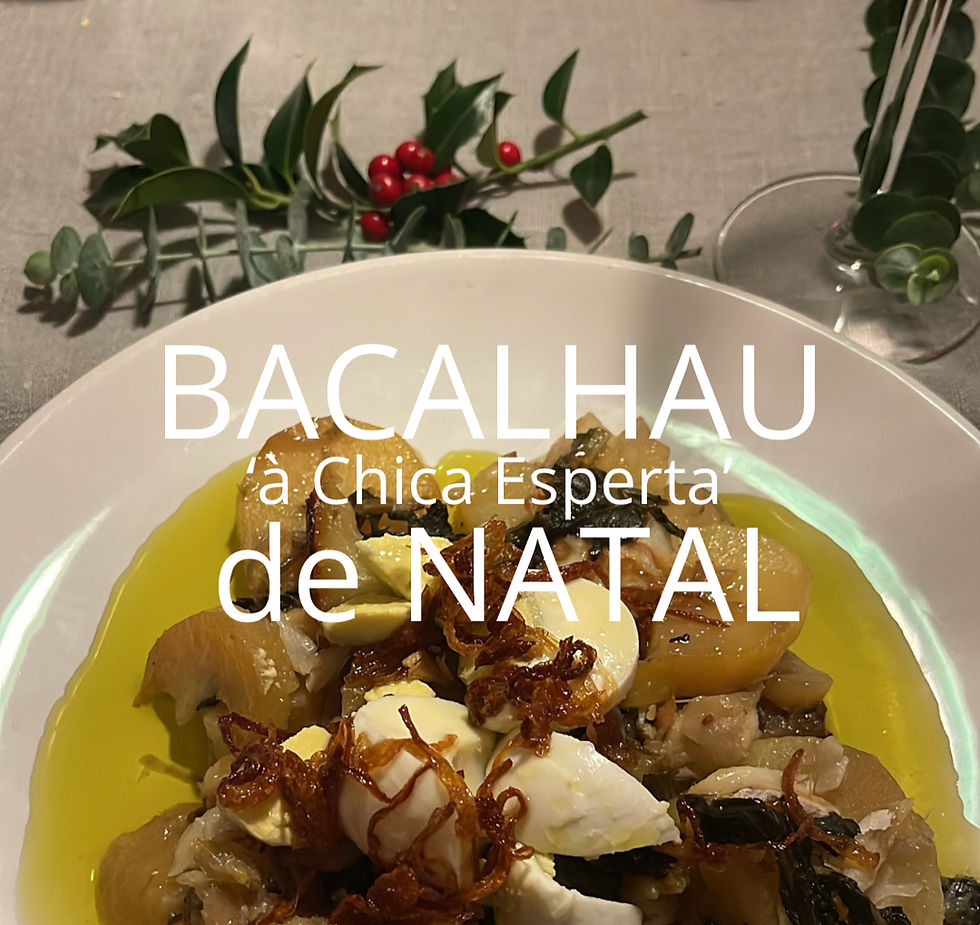 Bacalhau de Natal à 'Chica Esperta'