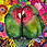 Thumbnail: Tirage d’art unique - Ex-voto aux Inséparables - 30 cm x 40 cm