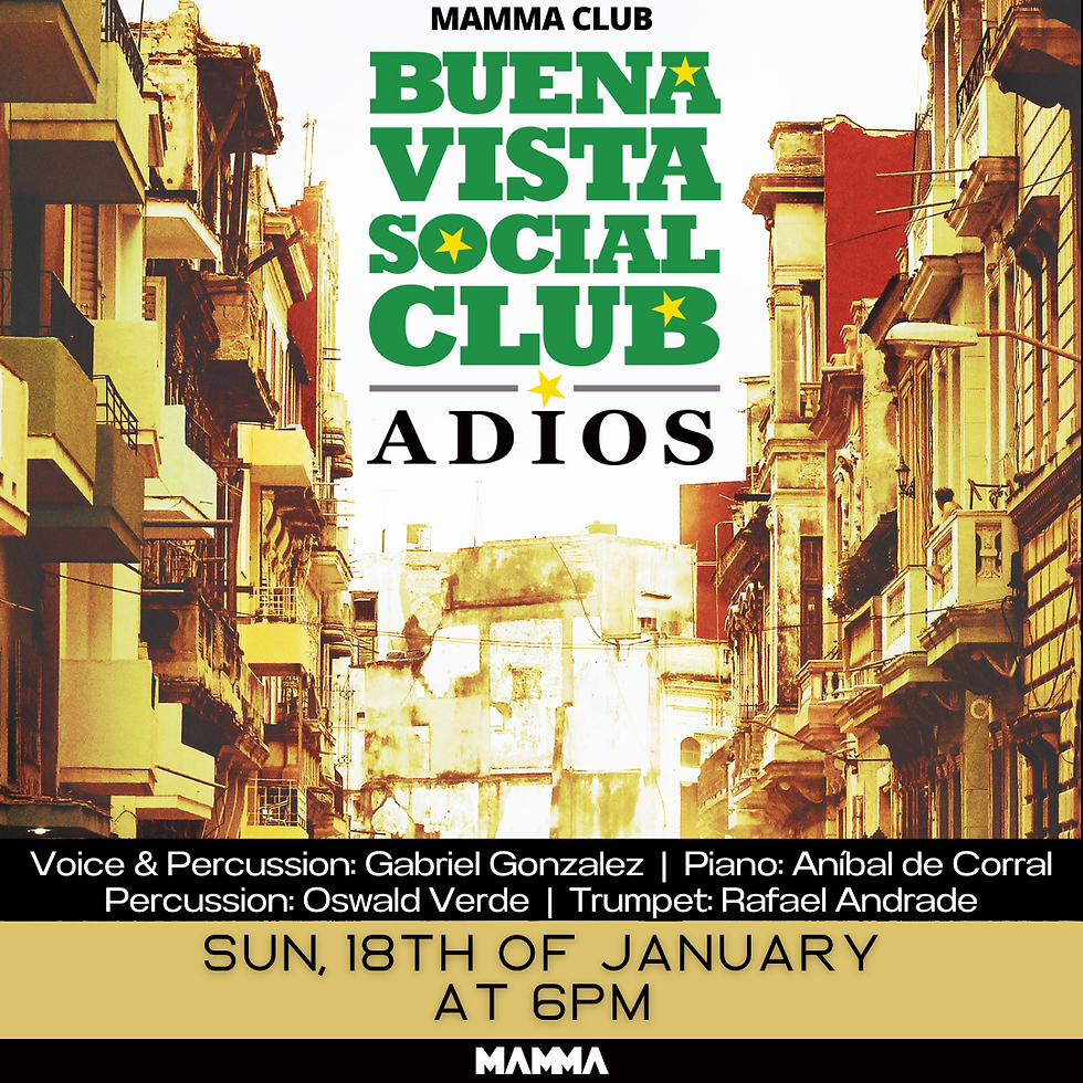 BUENA VISTA SOCIAL CLUB