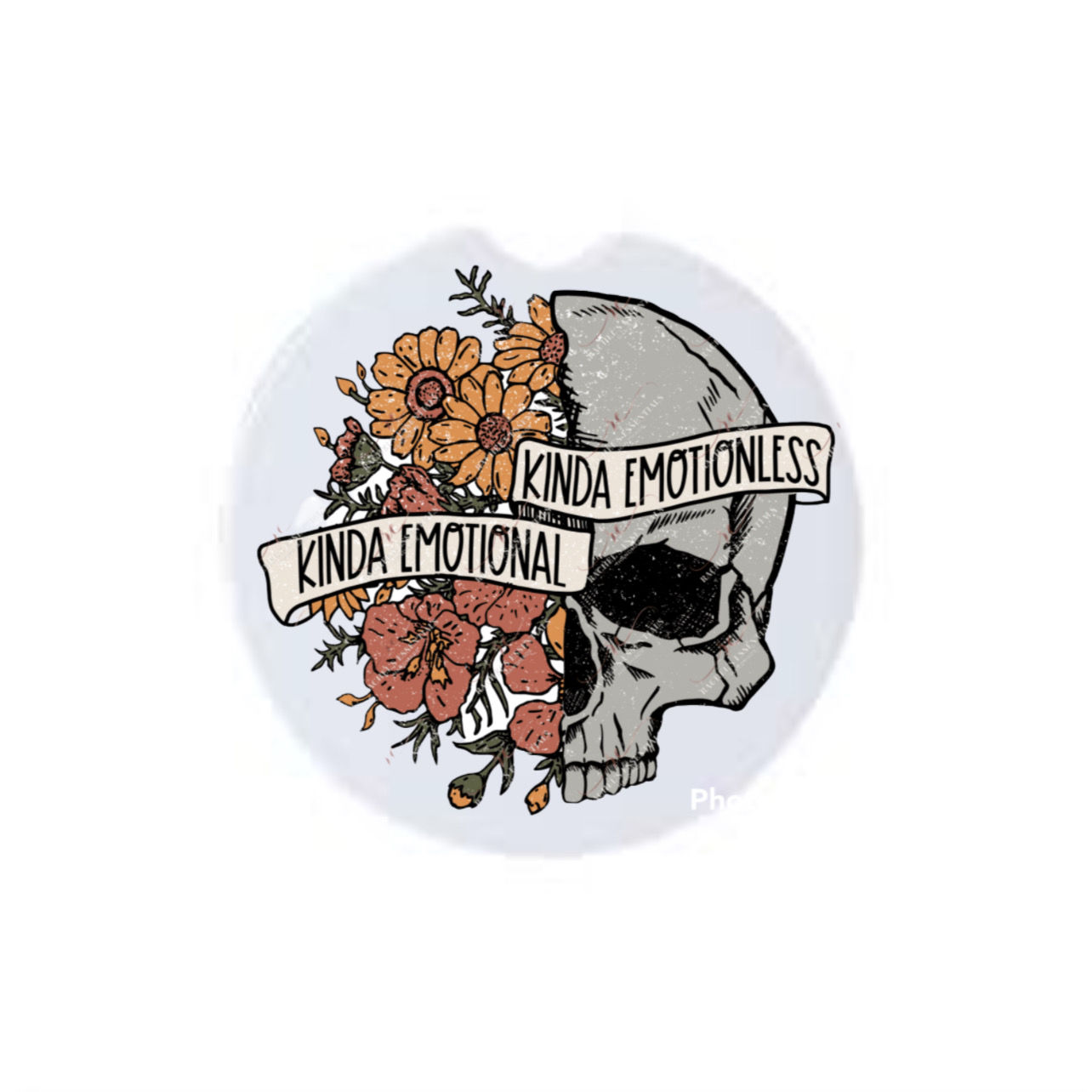 Kinda Emotional - Car Coaster