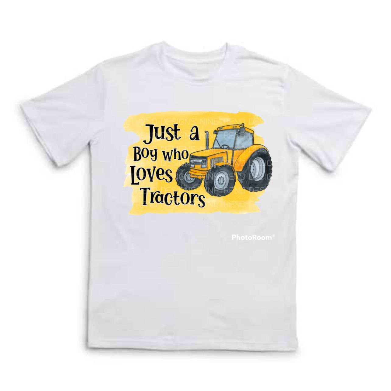 Boy Who Loves Tractors